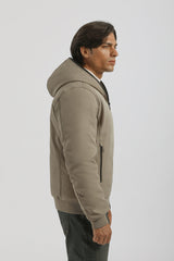 Bomber imbottito con cappuccio|Colore:Sabbia