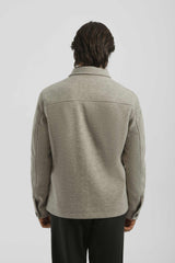 Giacca camicia in tessuto tecnico|Colore:Corda