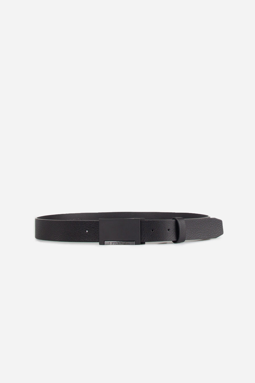 Cintura con placca metallica|Colore:Nero