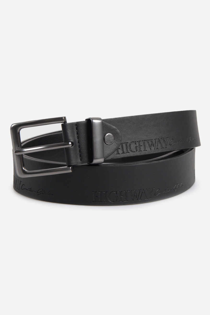 Cintura ecopelle|Colore:Nero