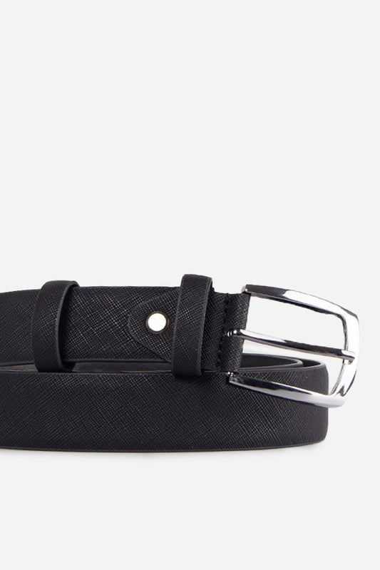 Cintura ecopelle|Colore:Nero