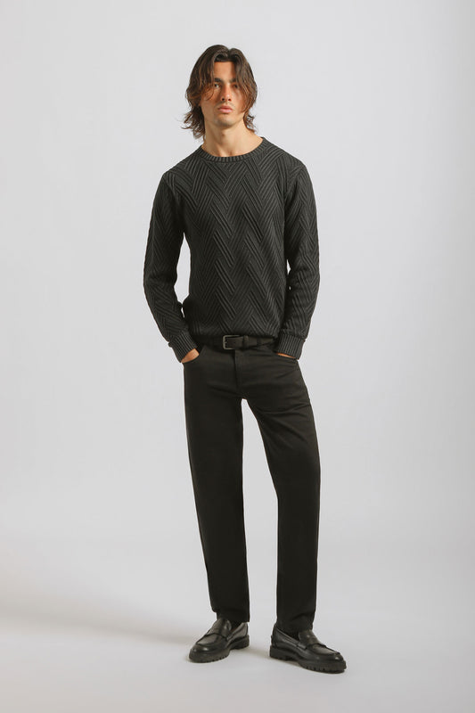 Pantaloni cinque tasche|Colore:Nero
