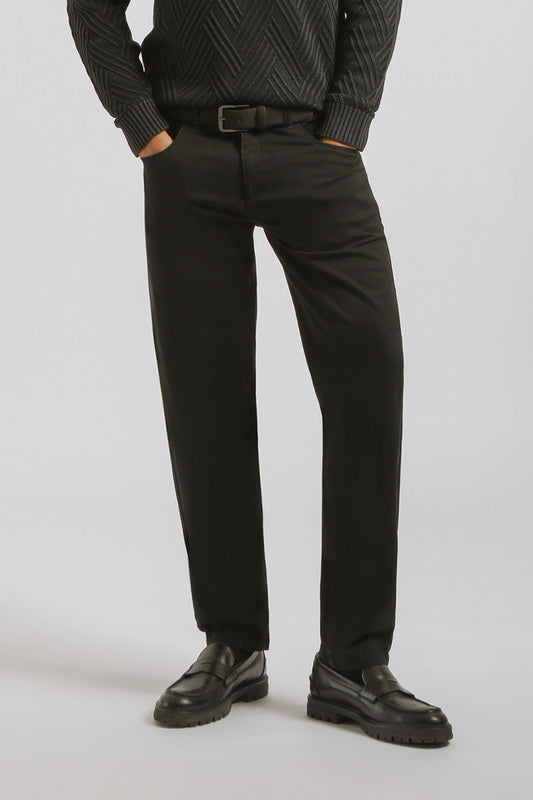 Pantaloni cinque tasche|Colore:Nero