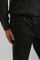 Pantaloni cinque tasche|Colore:Nero