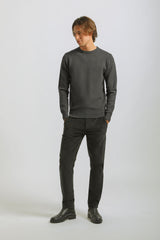 Pantaloni chino di velluto|Colore:Antracite