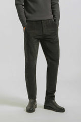 Pantaloni chino di velluto|Colore:Antracite