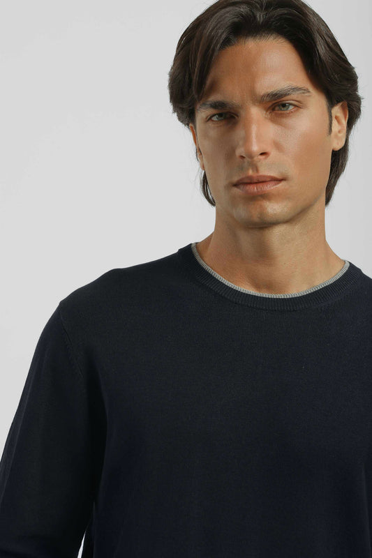 Maglia doppio collo basic|Colore:Blue