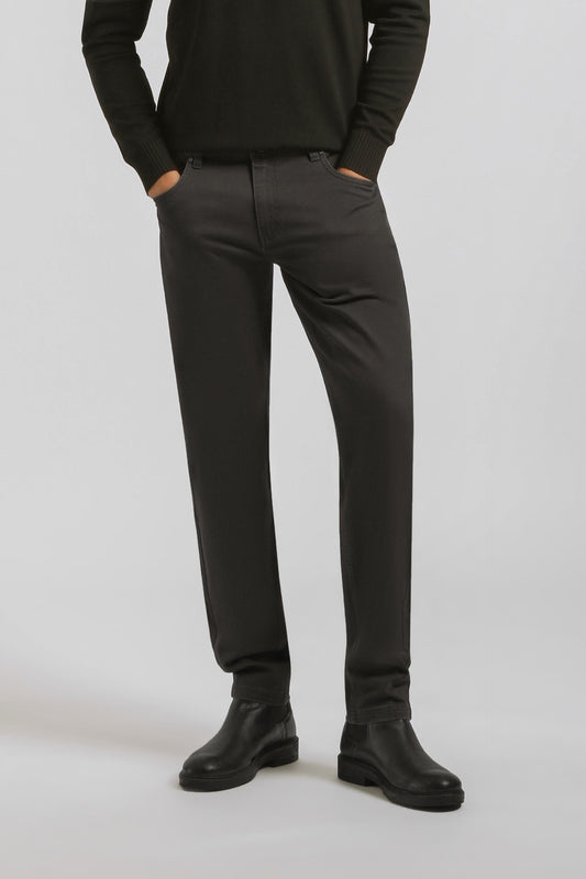 Pantaloni cinque tasche|Colore:Grigio scuro