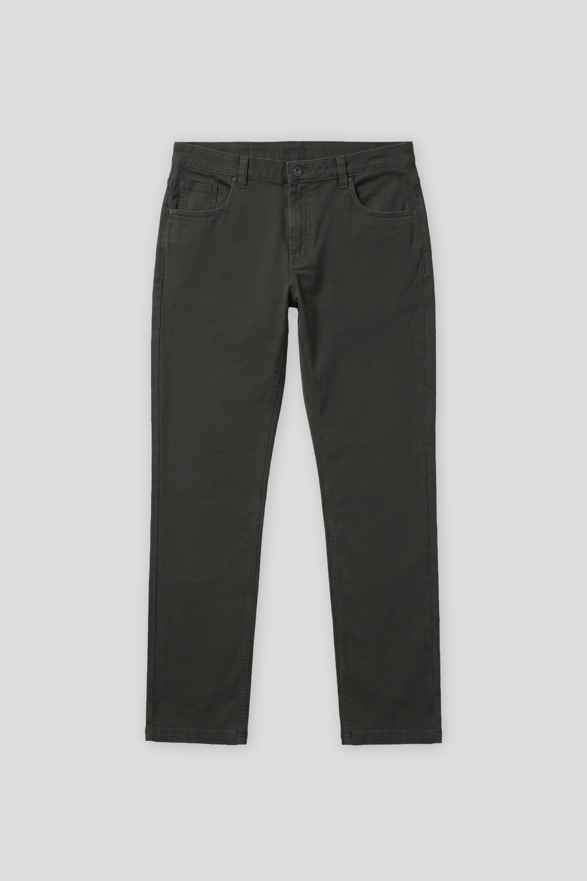 Pantaloni cinque tasche|Colore:Grigio scuro