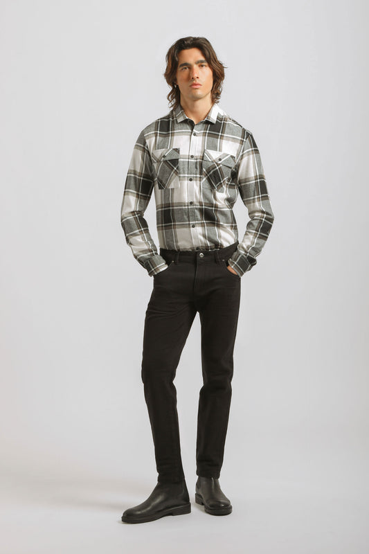 Pantaloni cinque tasche|Colore:Nero
