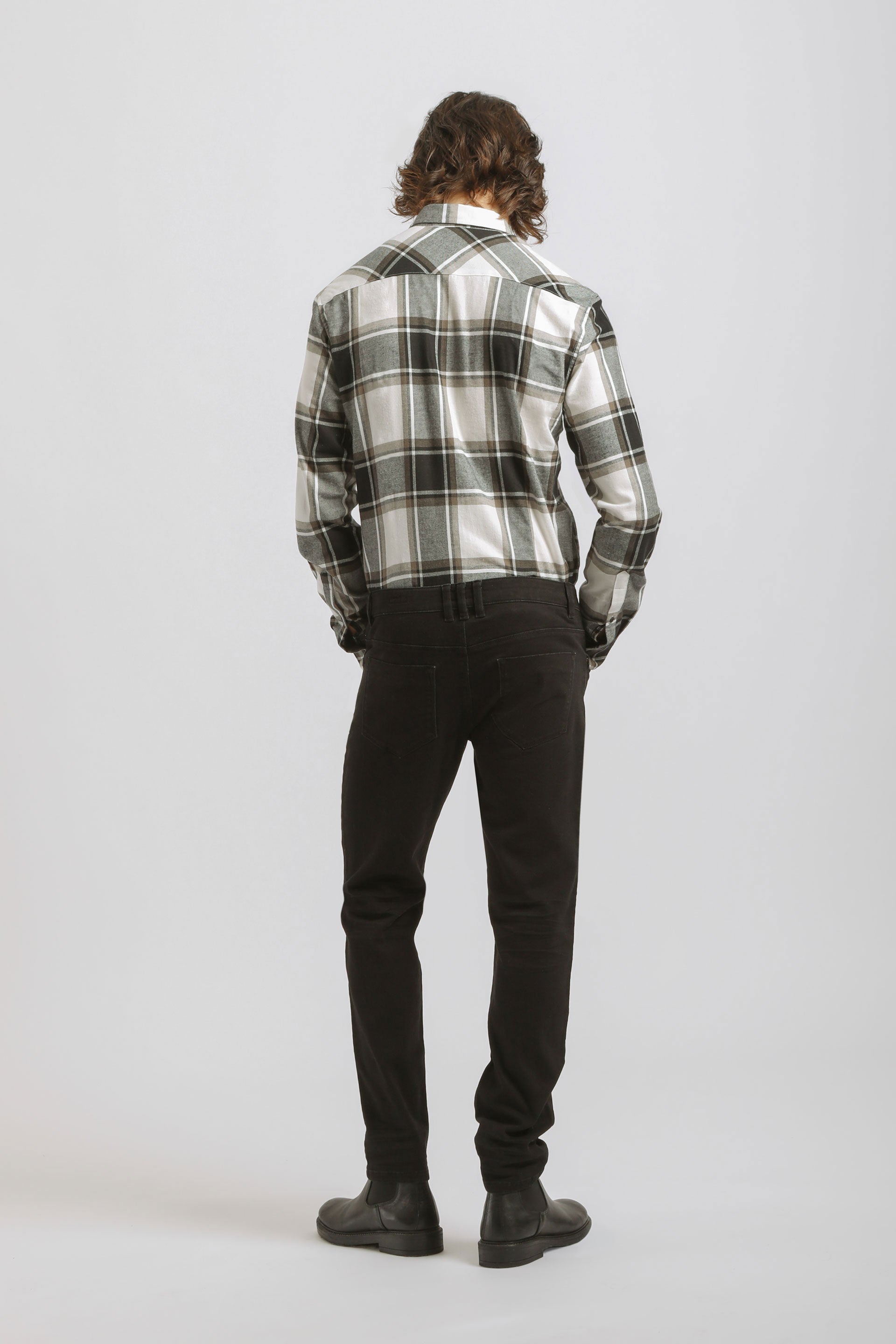 Pantaloni cinque tasche|Colore:Nero