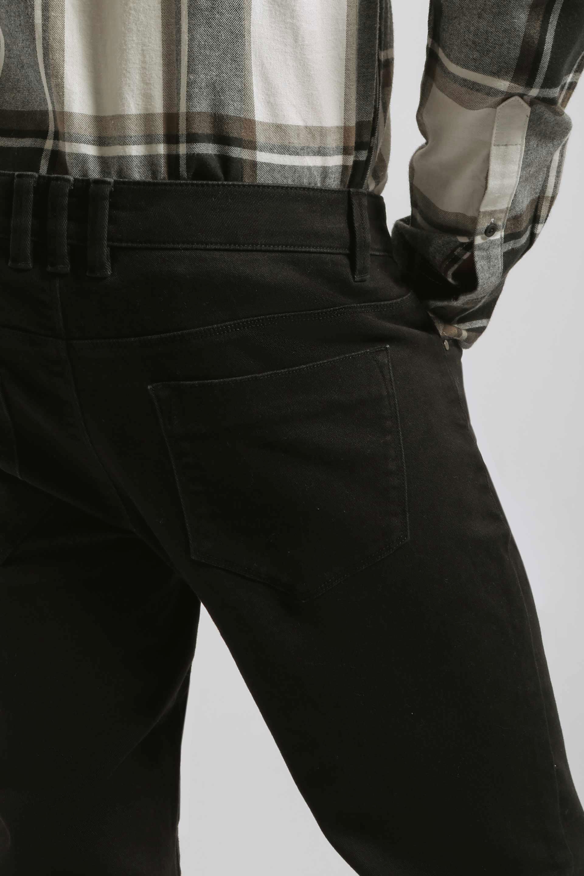Pantaloni cinque tasche|Colore:Nero