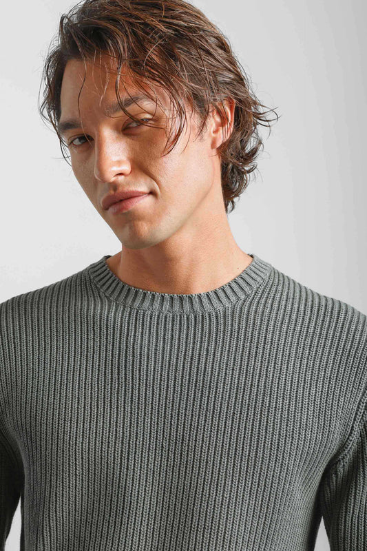 Maglia girocollo 100% cotone|Colore:Fango
