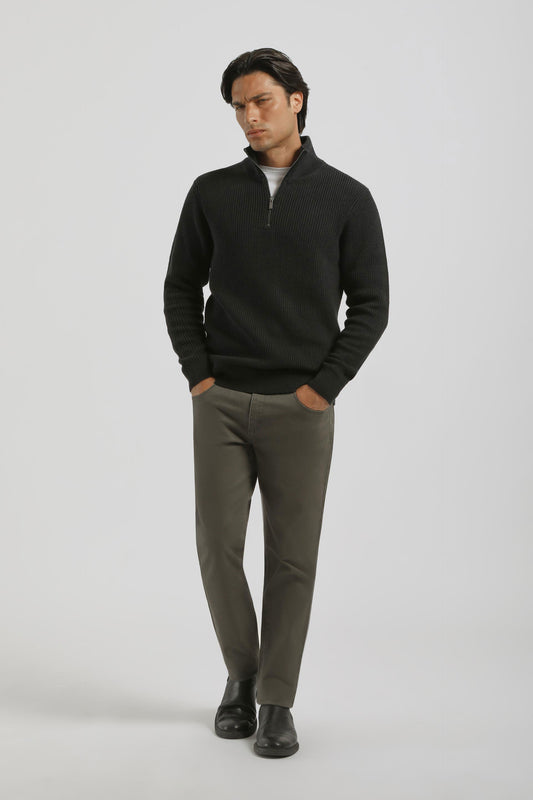 Pantaloni cinque tasche|Colore:Militare