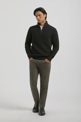 Pantaloni cinque tasche|Colore:Militare