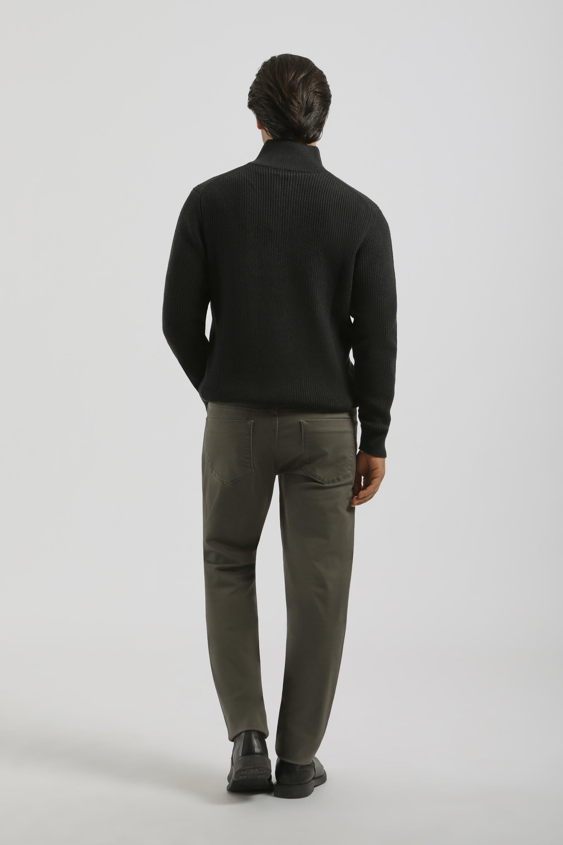 Pantaloni cinque tasche|Colore:Militare