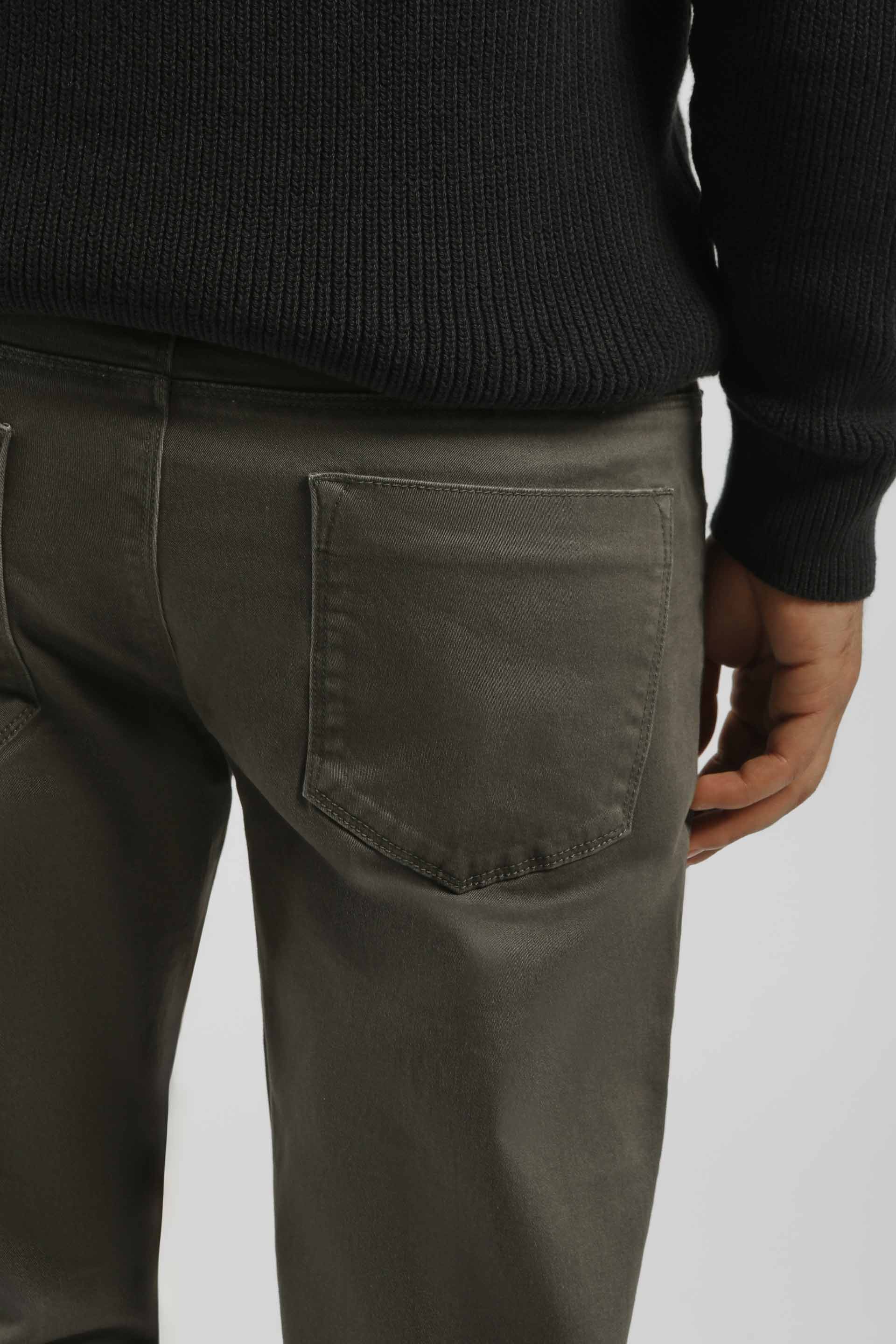 Pantaloni cinque tasche|Colore:Militare