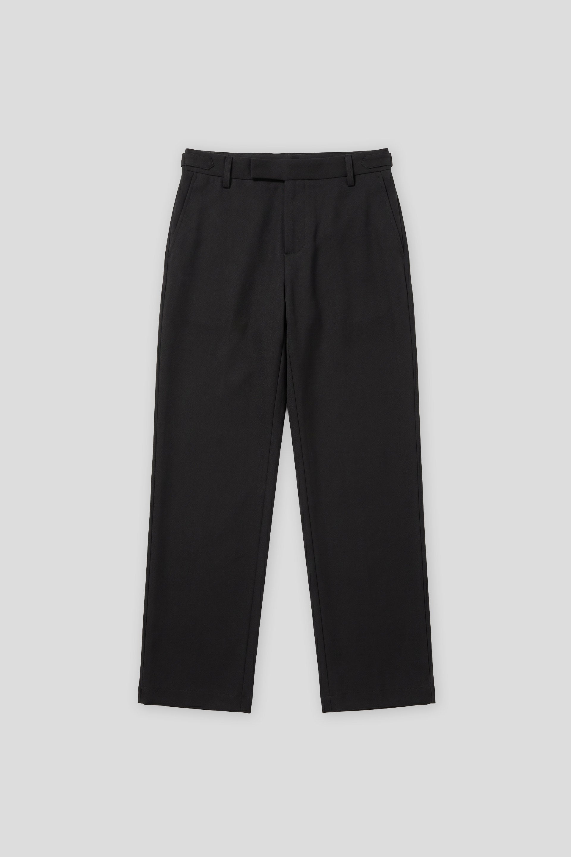 Pantaloni chino in tessuto tecnico|Colore:Nero
