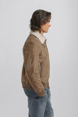 Montone effetto camoscio|Colore:Beige