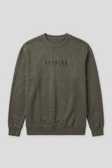 Felpa girocollo 100% cotone|Colore:Verde scuro