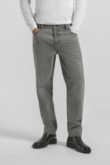 Jeans slim fit crop grigio|Colore:Jeans grigio