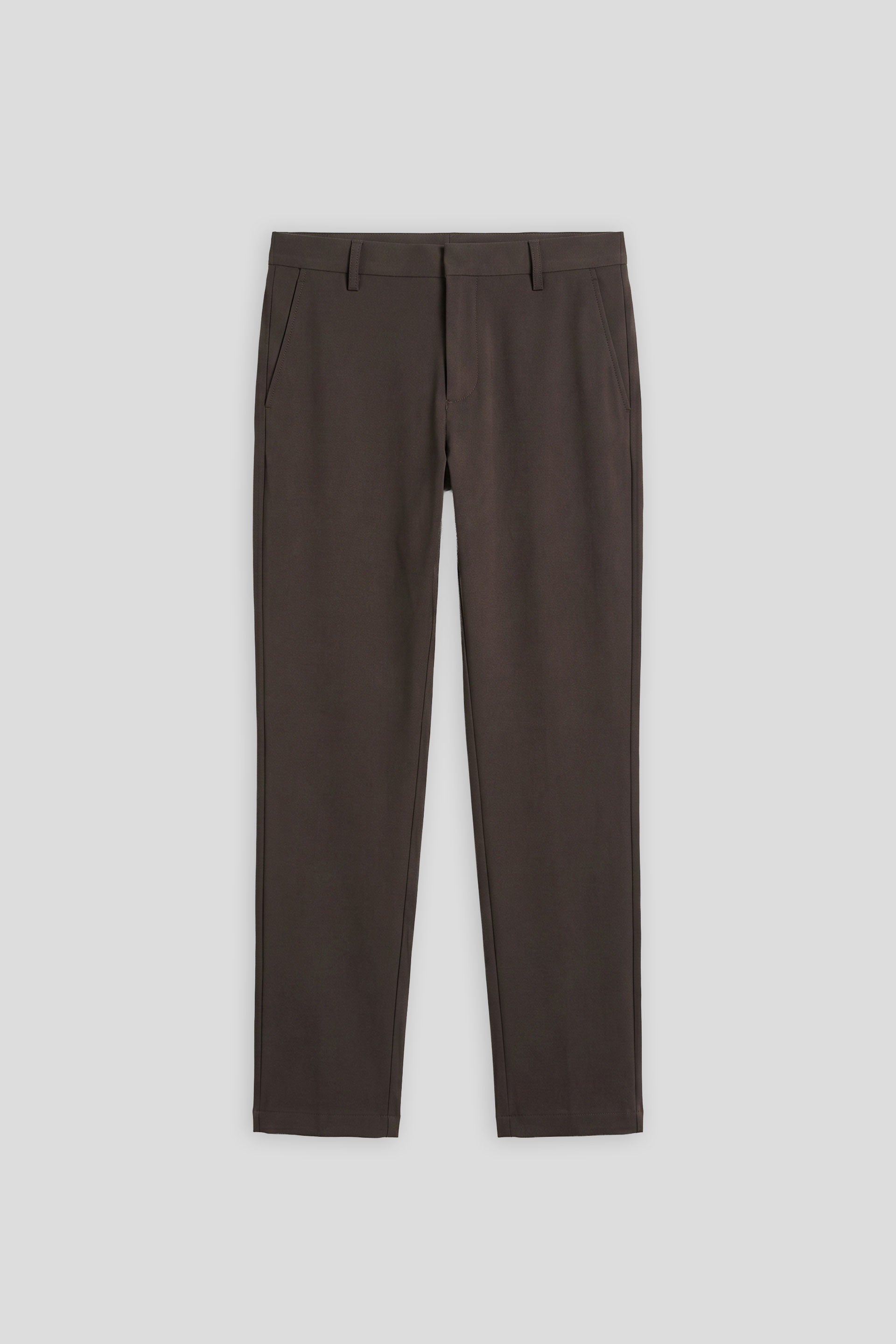 Pantaloni chino in tessuto tecnico|Colore:Moro