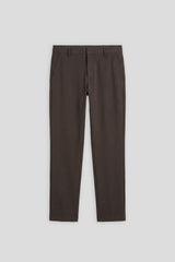 Pantaloni chino in tessuto tecnico|Colore:Moro