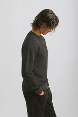 Maglia girocollo 100% cotone|Colore:Nero