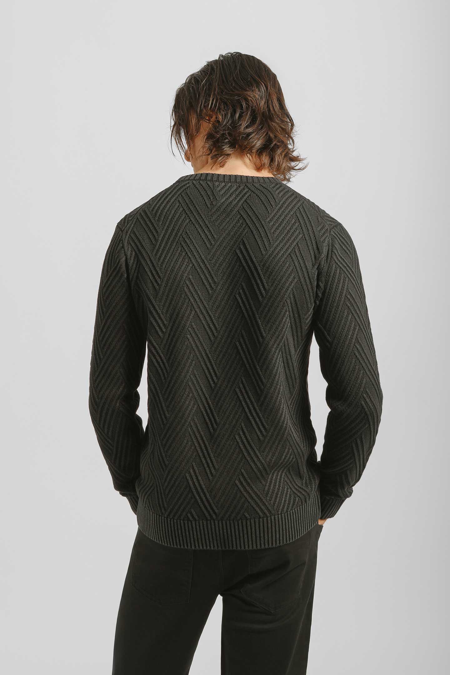 Maglia girocollo 100% cotone|Colore:Nero