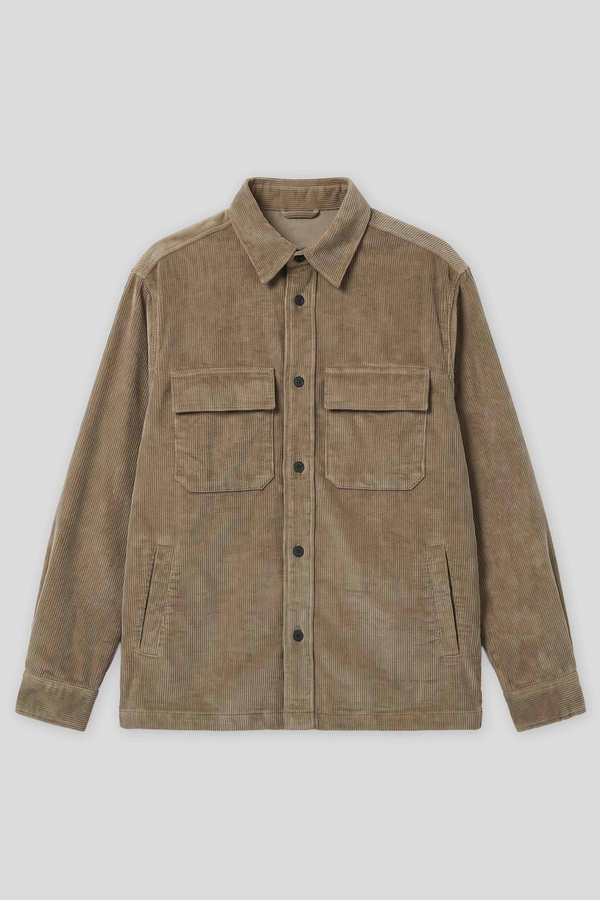 Camicia di velluto|Colore:Sabbia