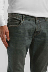 Jeans slim fit lavaggio scuro|Colore:Jeans