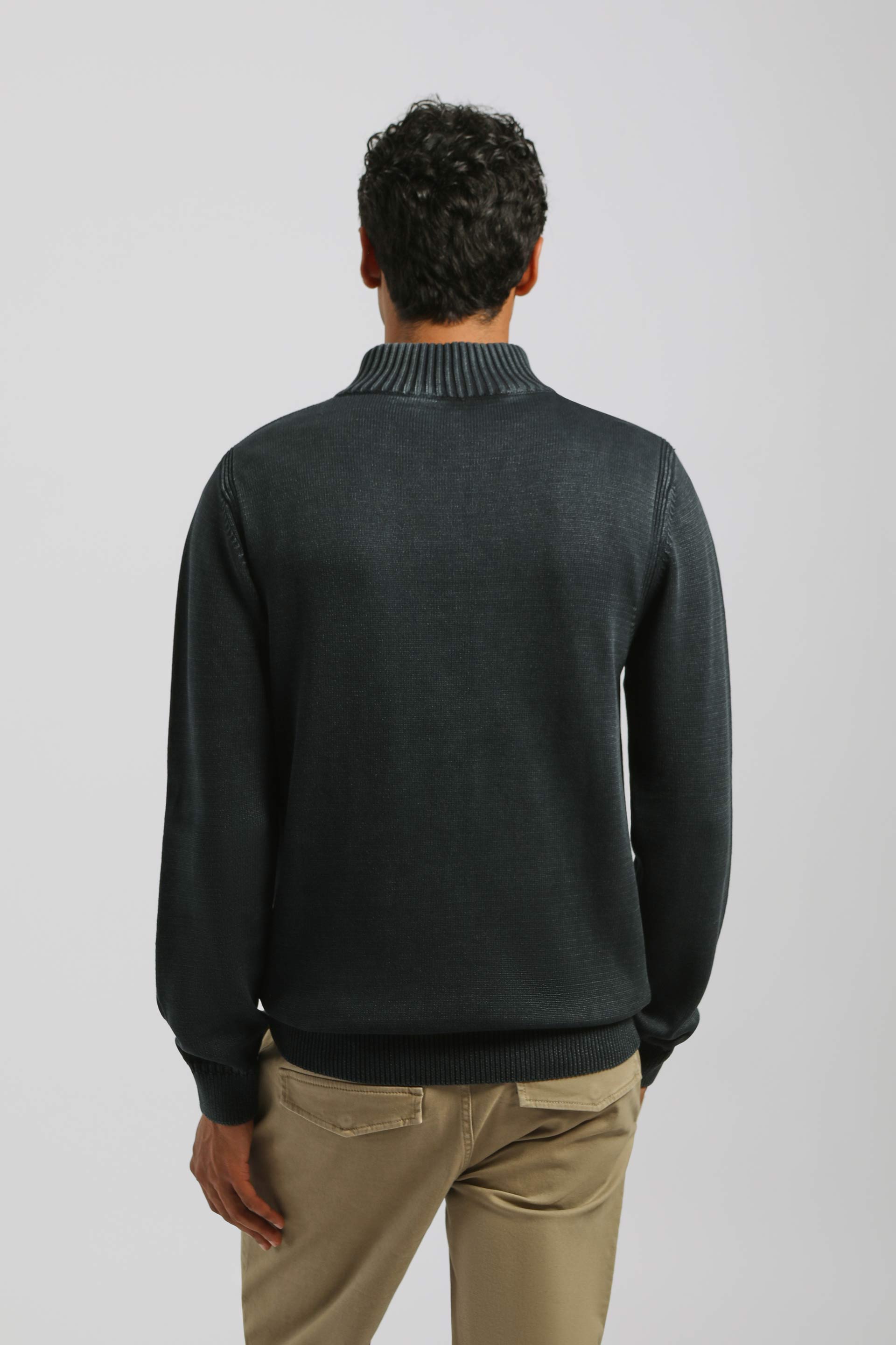 Lupetto con bottoni 100% cotone|Colore:Blue