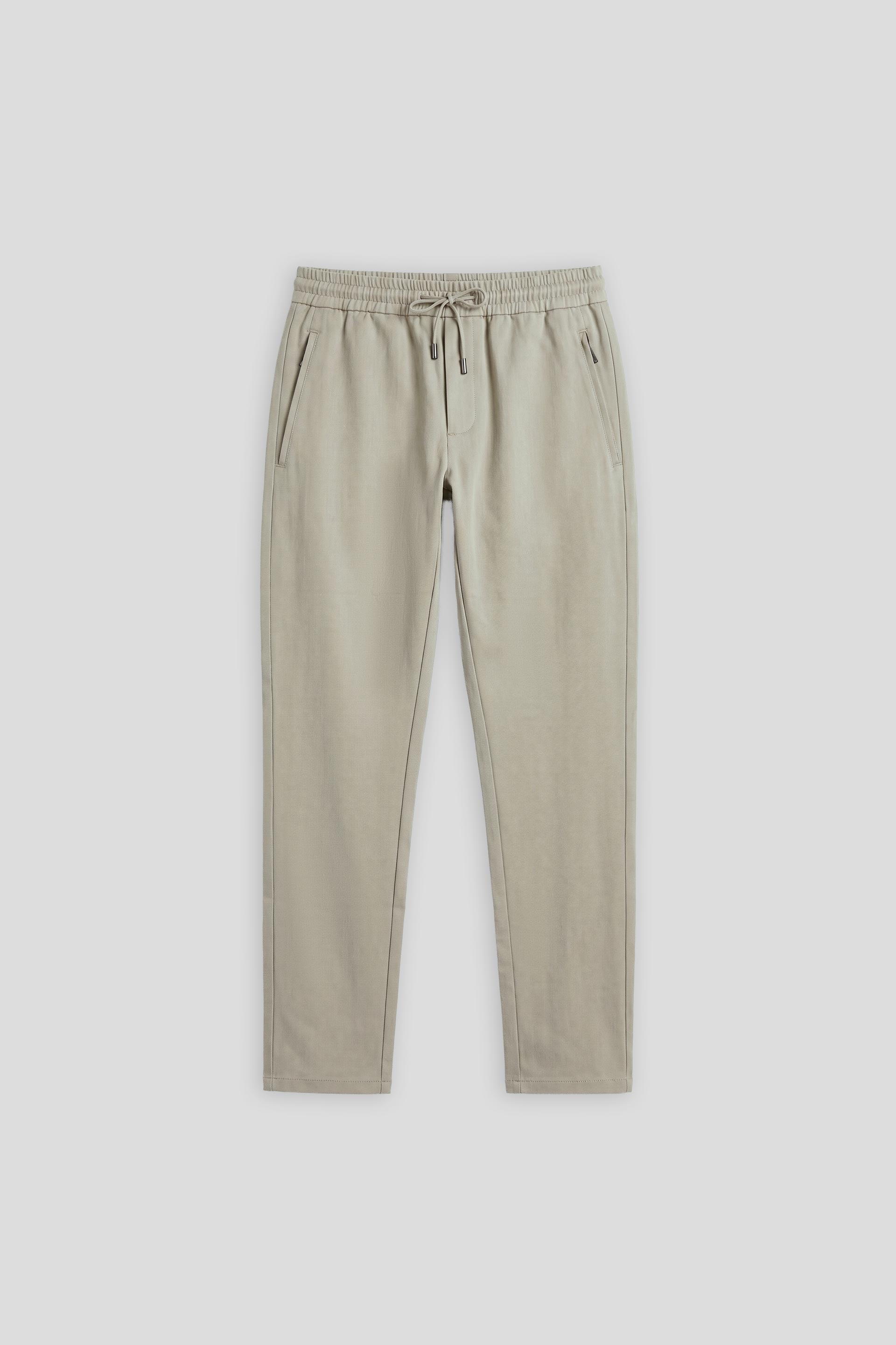 Jogger con laccetto|Colore:Beige melange
