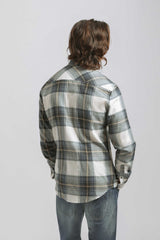 Camicia in flanella a quadri|Colore:Blue