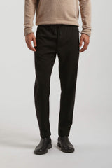 Jogger con laccetto|Colore:Nero