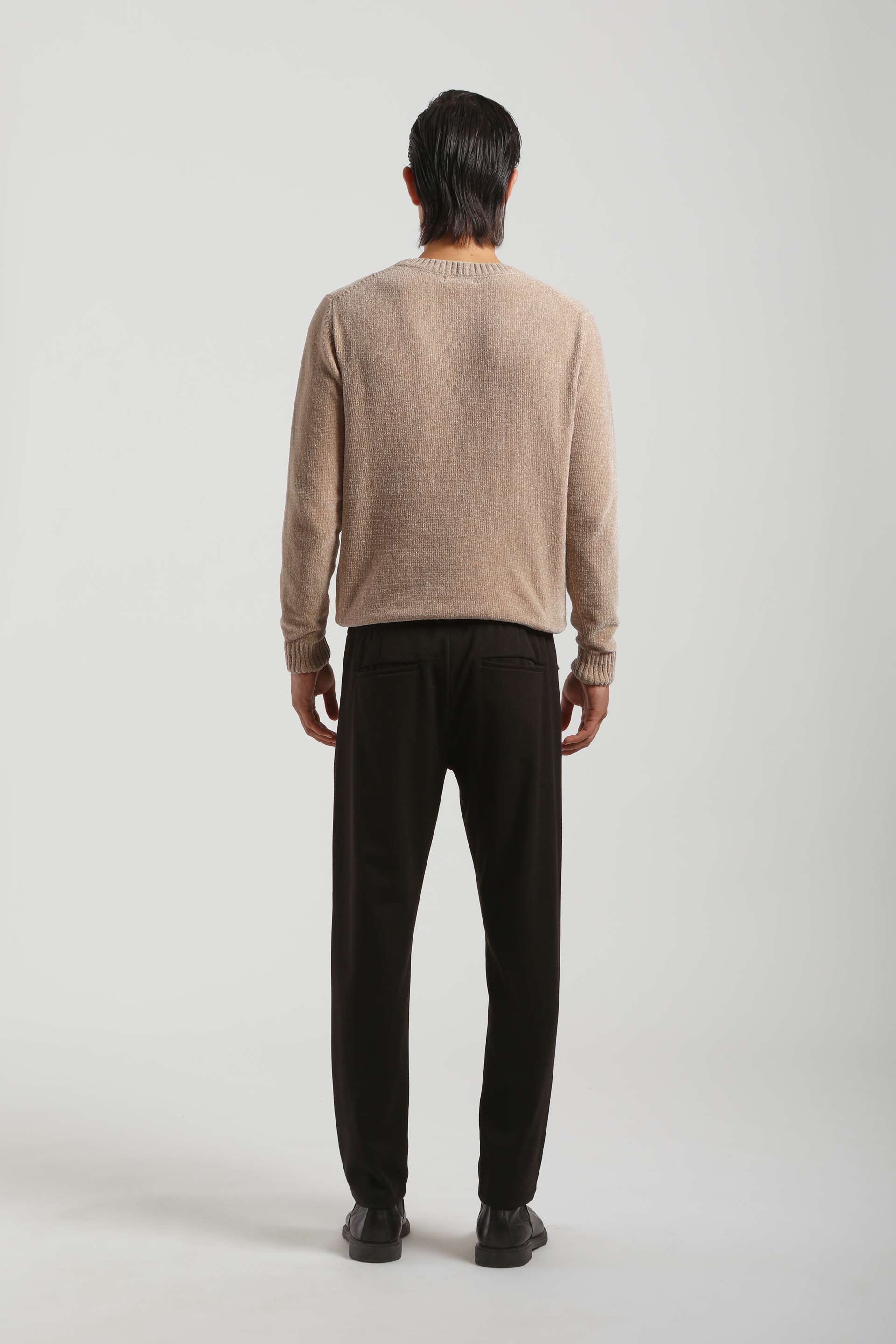 Jogger con laccetto|Colore:Nero