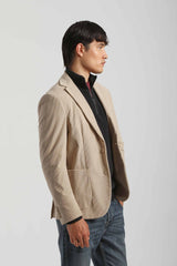 Giacca tinta unita|Colore:Beige