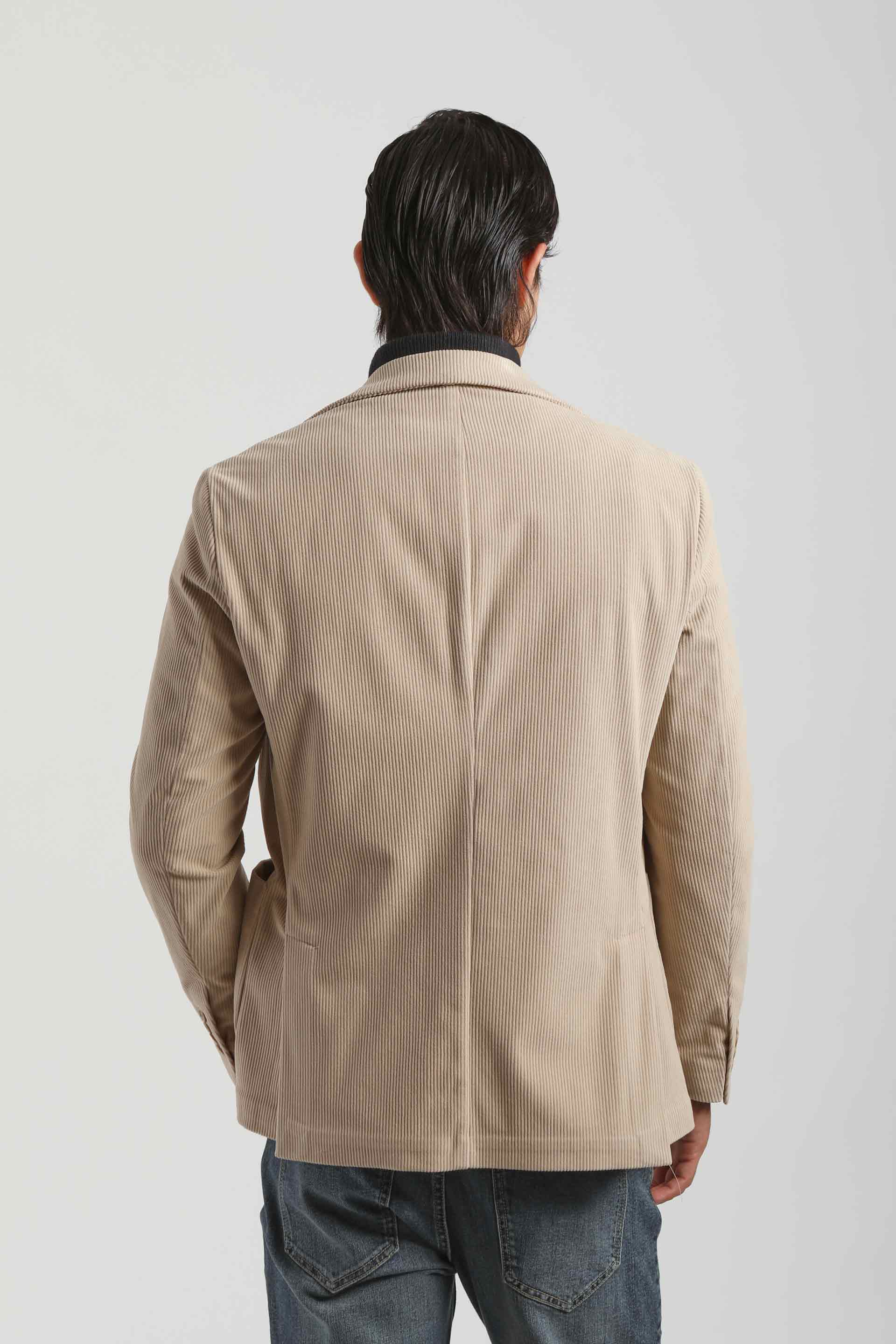 Giacca tinta unita|Colore:Beige
