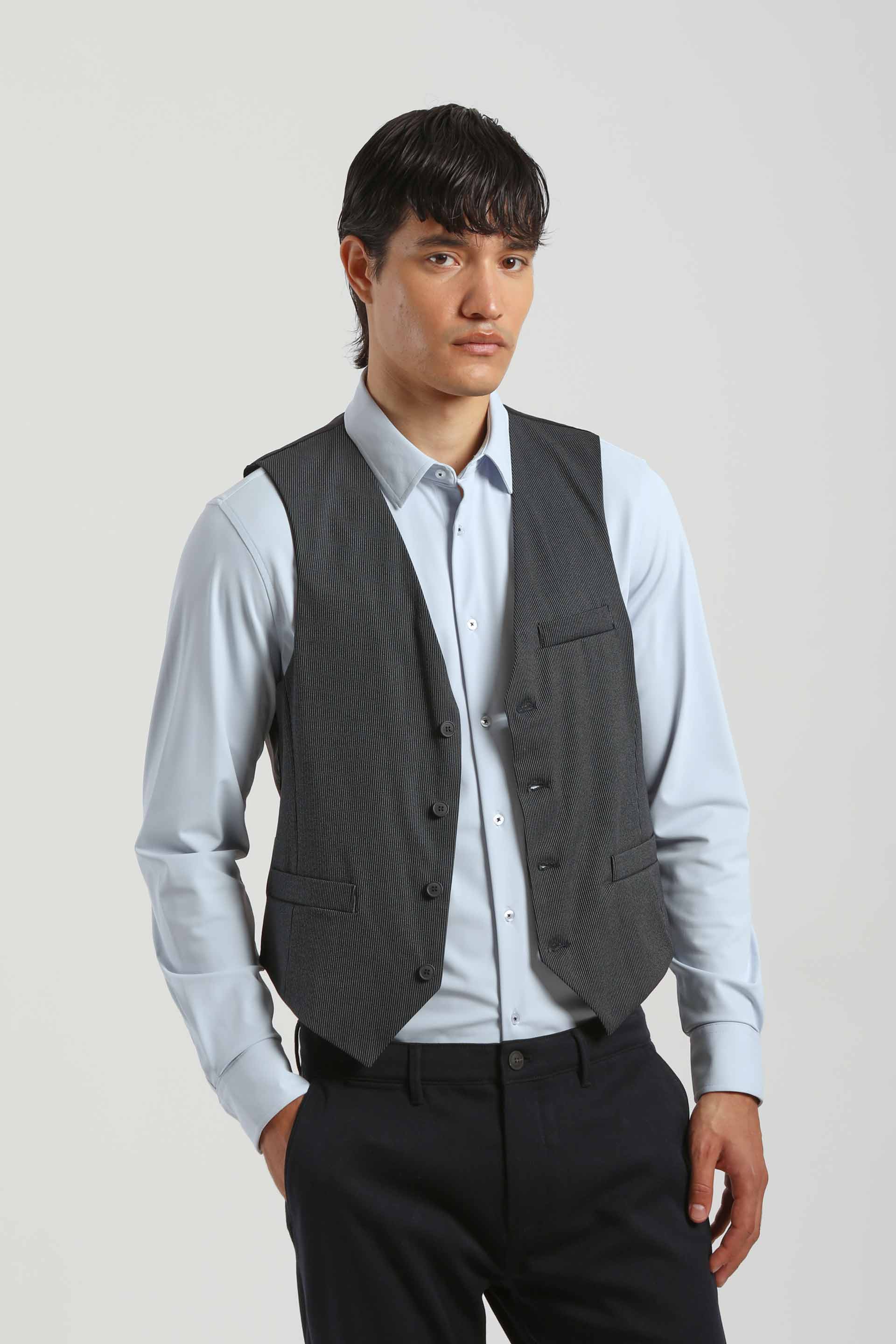 Gilet strutturato|Colore:Blue