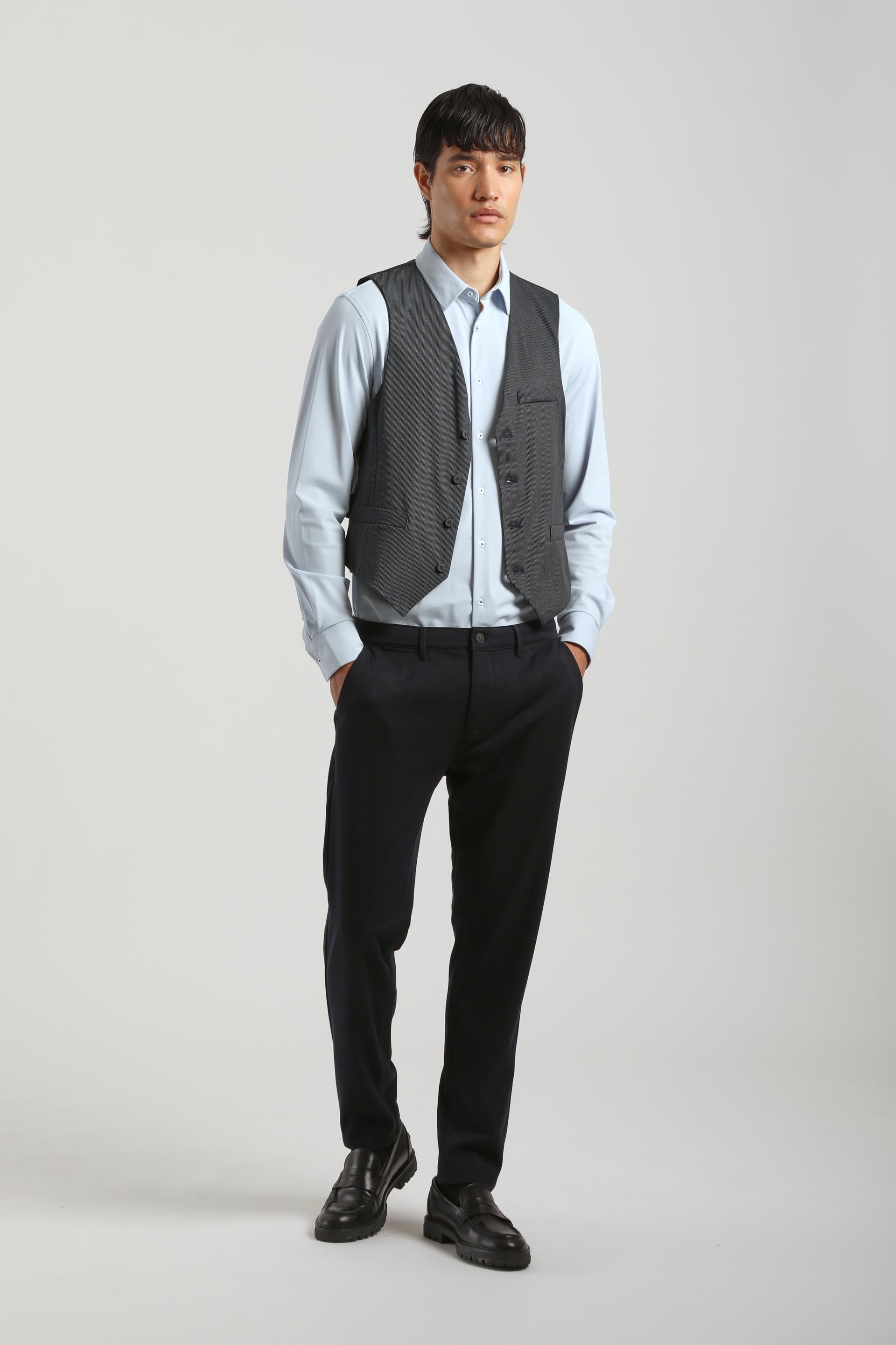 Gilet strutturato|Colore:Blue