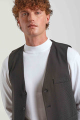 Gilet strutturato|Colore:Nero
