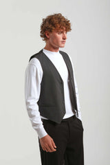 Gilet strutturato|Colore:Nero