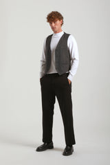 Gilet strutturato|Colore:Nero