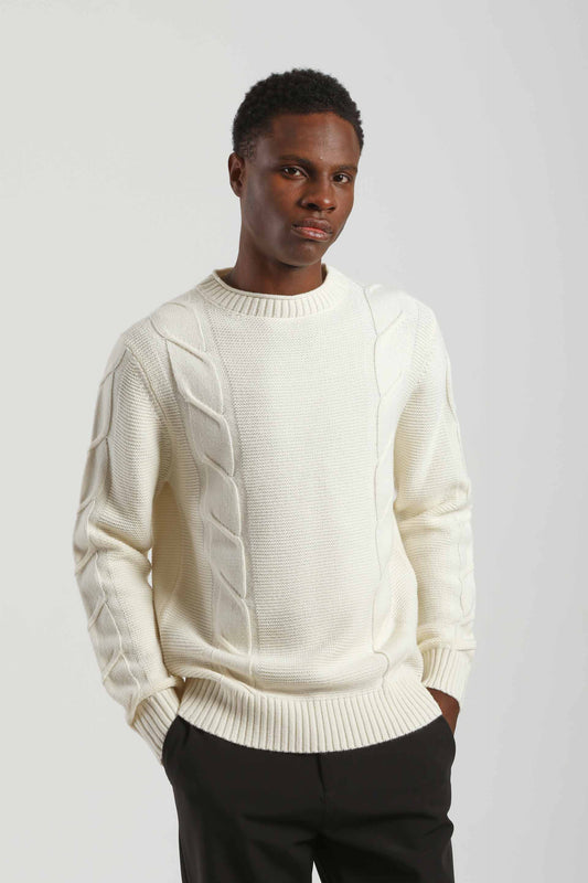 Lupetto collo rotolino|Colore:Off white