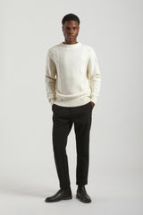 Lupetto collo rotolino|Colore:Off white