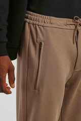 Jogger in felpa|Colore:Nocciola