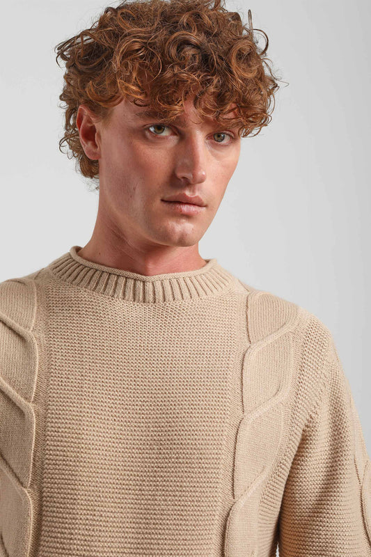 Lupetto collo rotolino|Colore:Beige