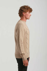 Lupetto collo rotolino|Colore:Beige