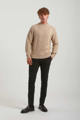 Lupetto collo rotolino|Colore:Beige