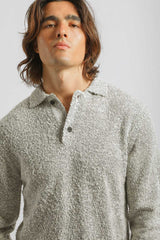 Polo manica lunga|Colore:Grigio perla